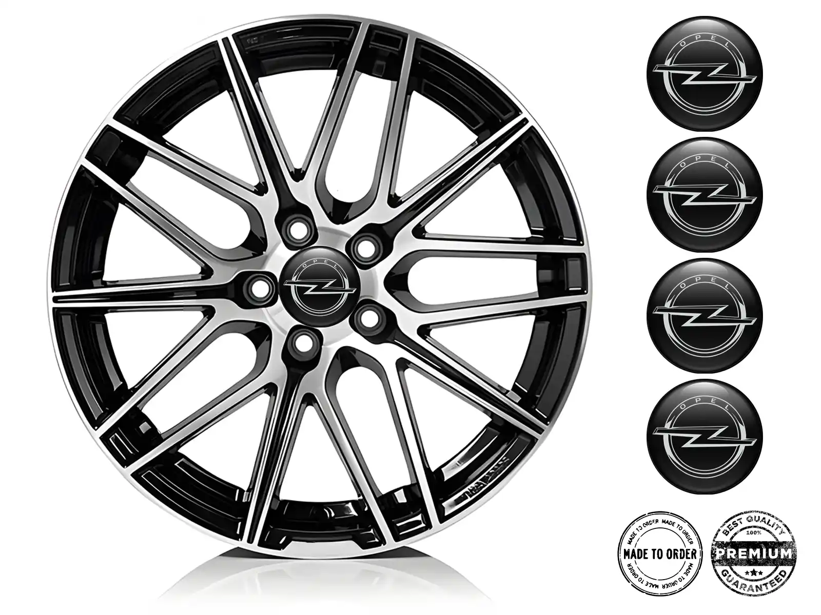 Opel Édition Insignes Bombés Étiquettes Premium Voiture